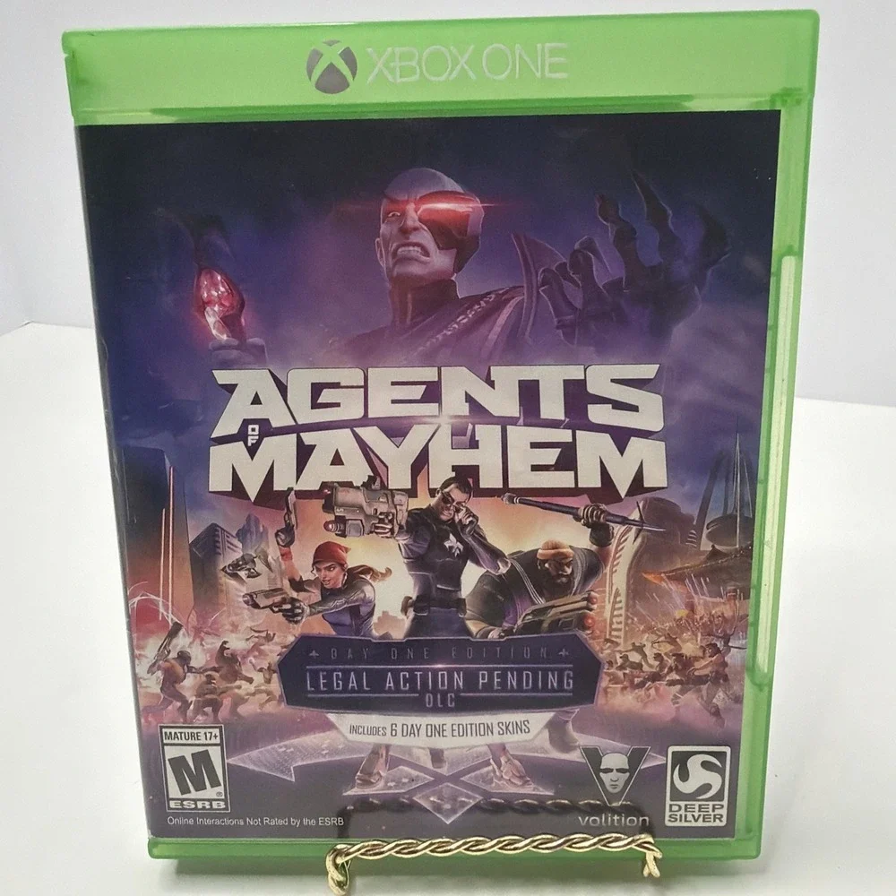 Agents of Mayhem (Microsoft Xbox One, 2017) PREOWNED